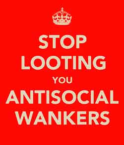 stop looting